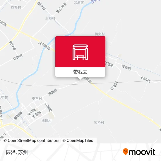 廉泾地图