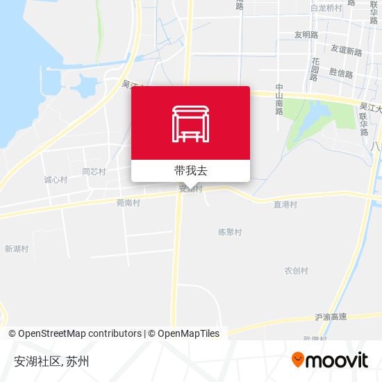 安湖社区地图