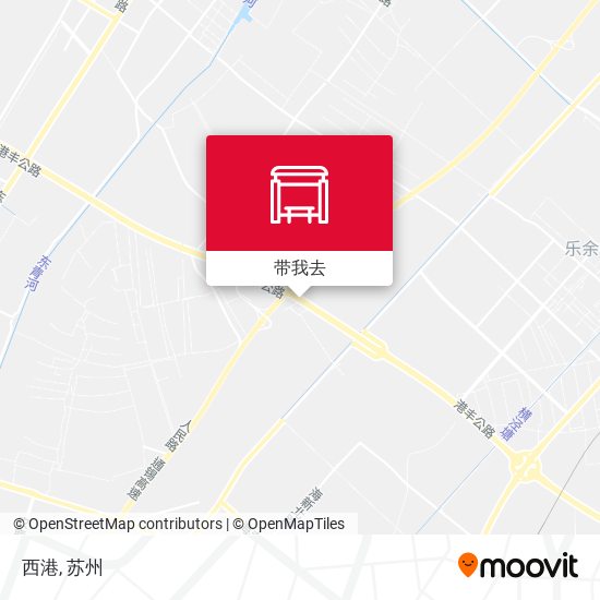 西港地图