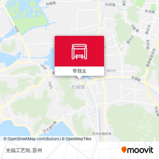 光福工艺街地图