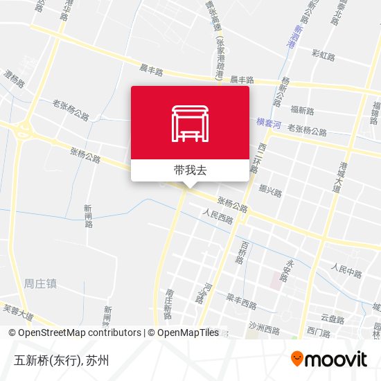 五新桥(东行)地图