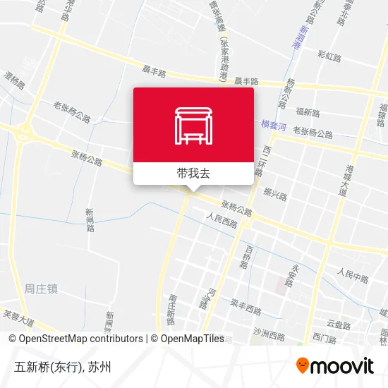 五新桥(东行)地图