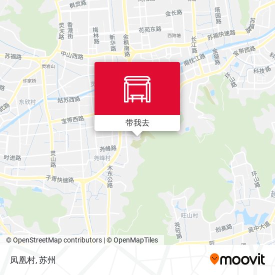 凤凰村地图
