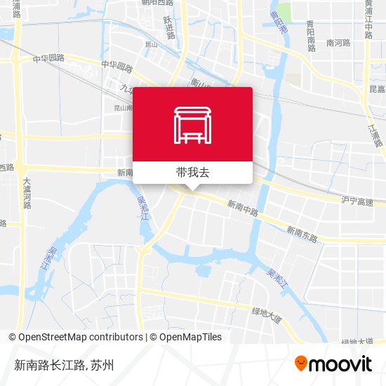 新南路长江路地图
