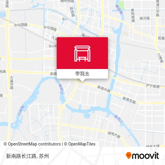 新南路长江路地图