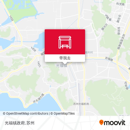 光福镇政府地图