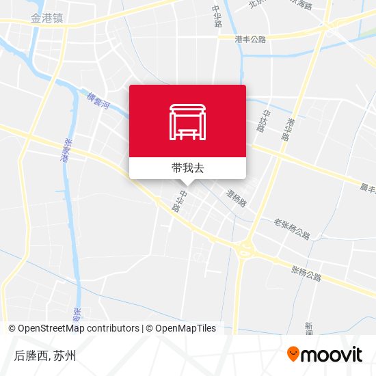 后塍西地图