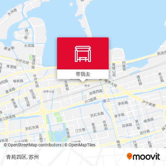 青苑四区地图
