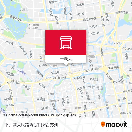 平川路人民路西(招呼站)地图