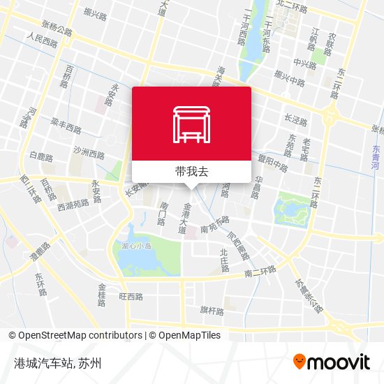 港城汽车站地图