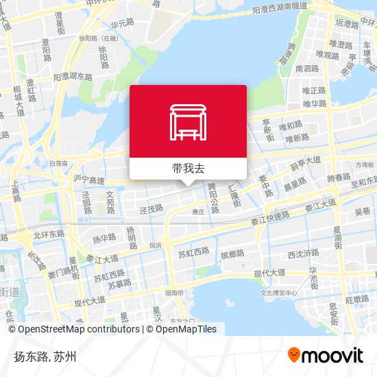 扬东路地图