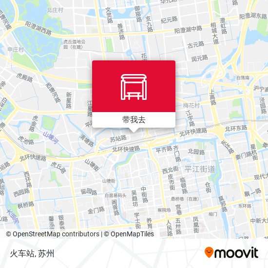 火车站地图