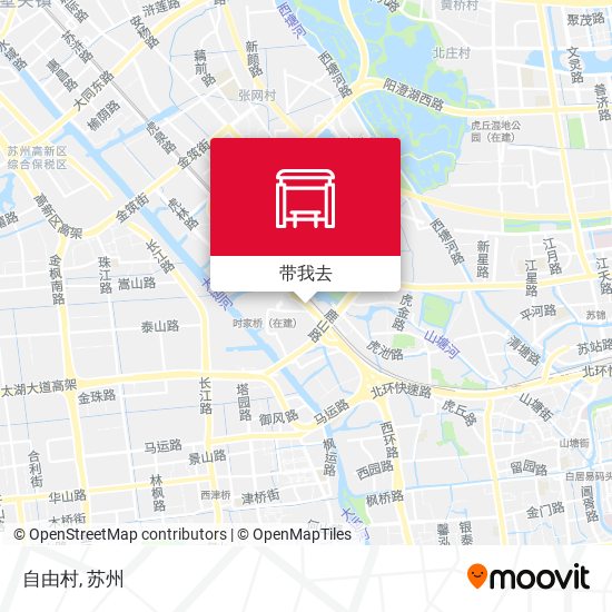 自由村地图