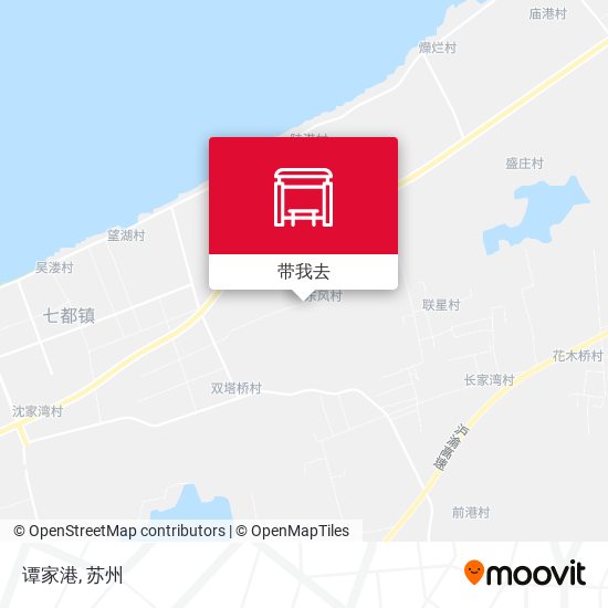 谭家港地图