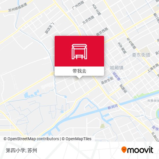 第四小学地图