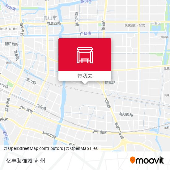 亿丰装饰城地图