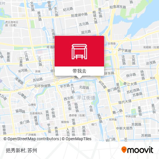 挹秀新村地图