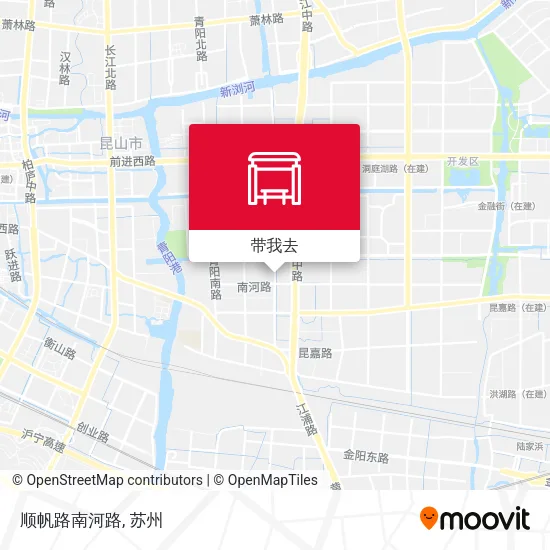顺帆路南河路地图