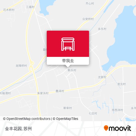 金丰花园地图