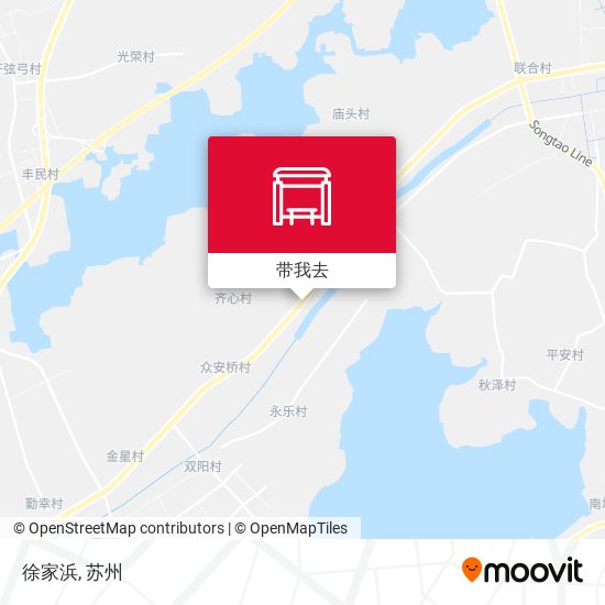 徐家浜地图