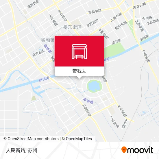 人民新路地图