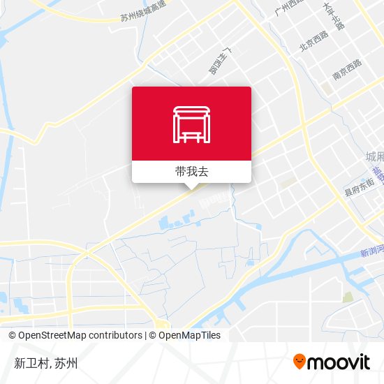 新卫村地图