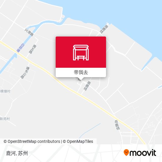 鹿河地图