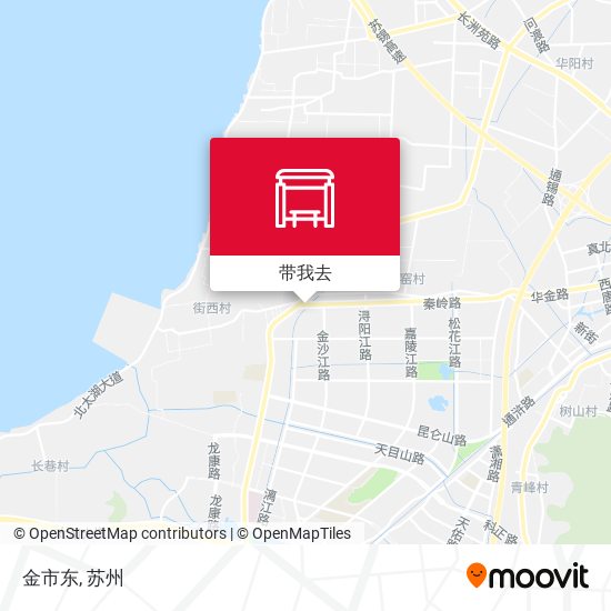 金市东地图