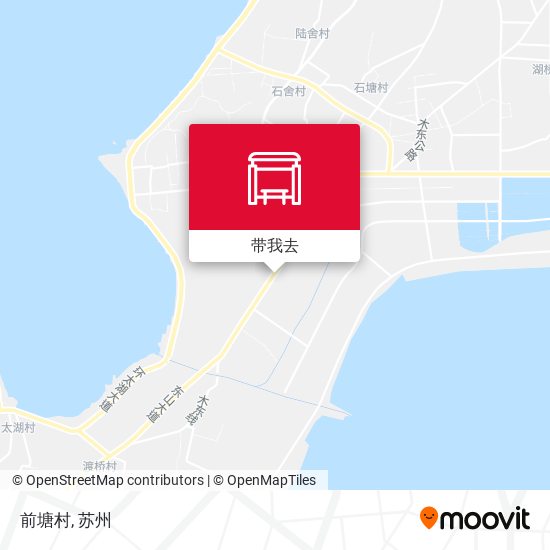 前塘村地图