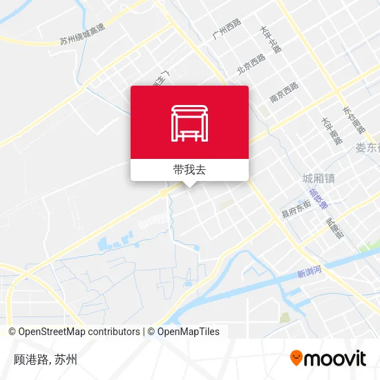 顾港路地图
