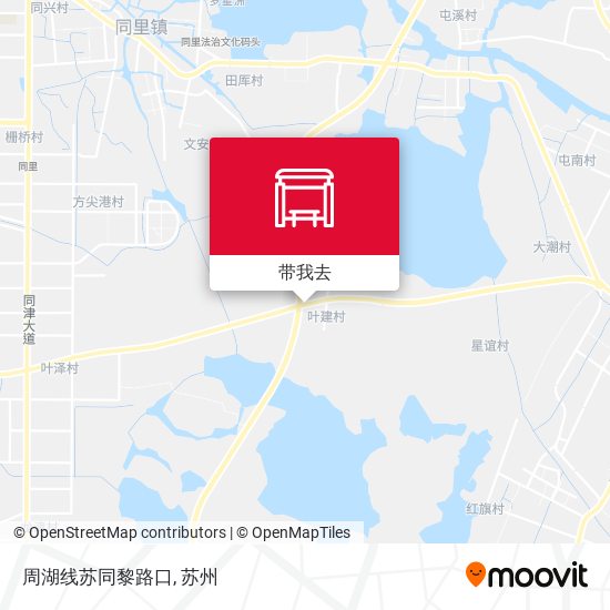 周湖线苏同黎路口地图