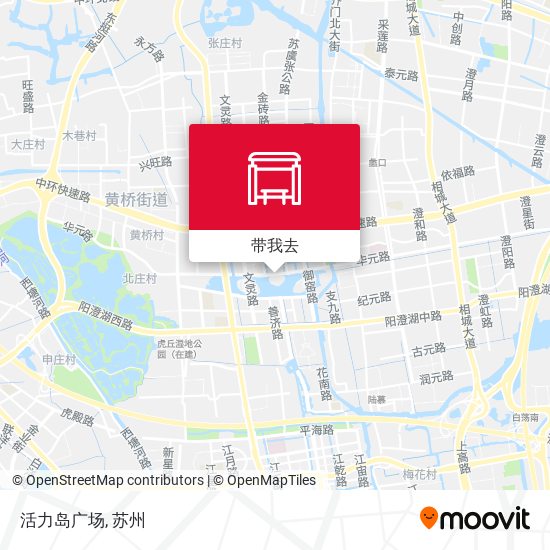 活力岛广场地图