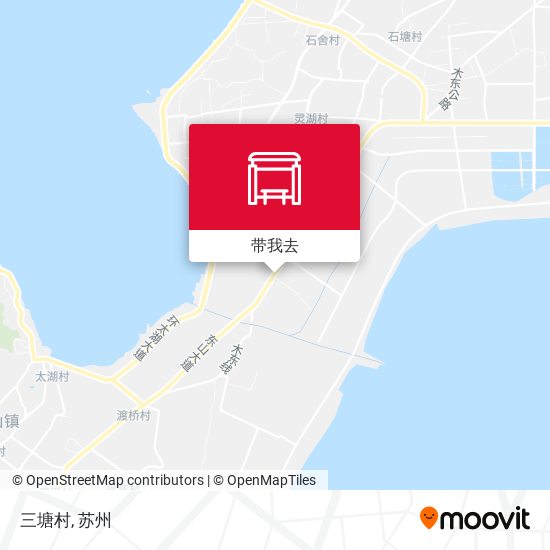 三塘村地图