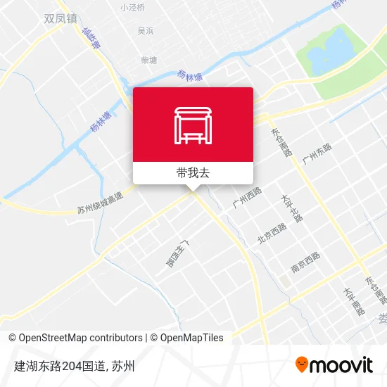 建湖东路204国道地图