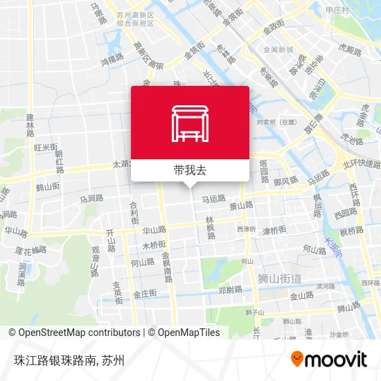 珠江路银珠路南地图
