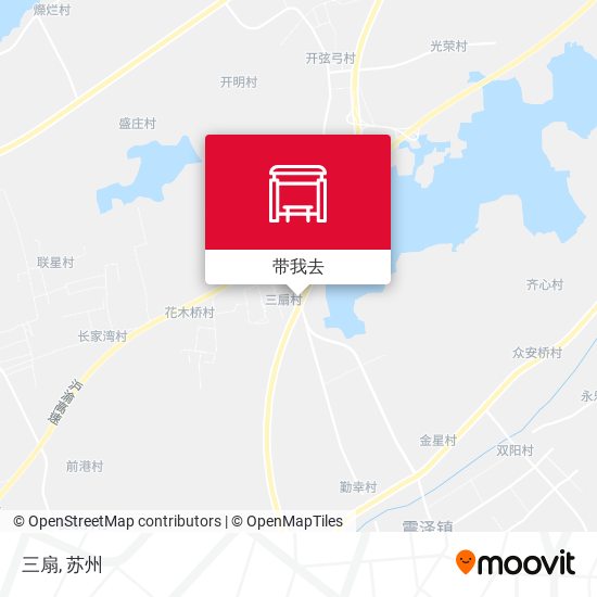 三扇地图