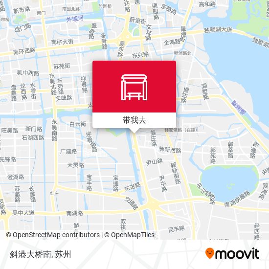 斜港大桥南地图