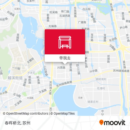 春晖桥北地图