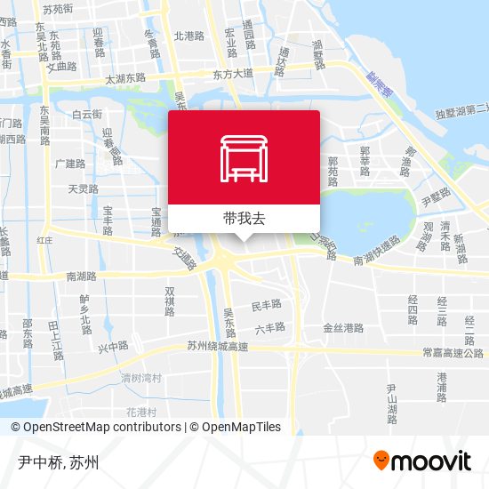尹中桥地图
