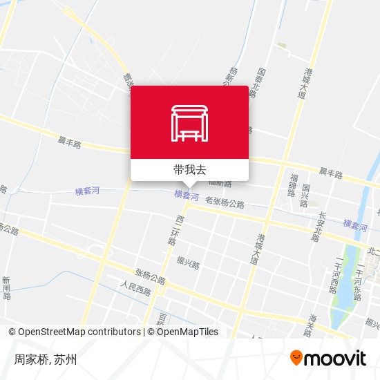 周家桥地图