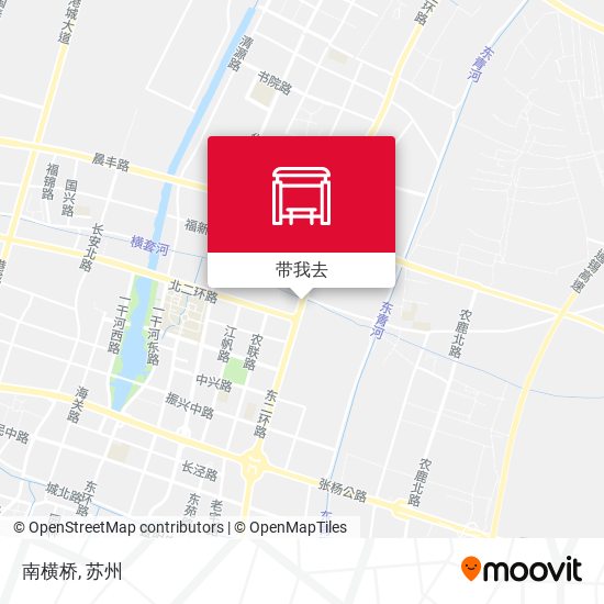 南横桥地图