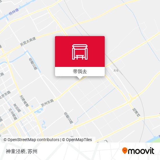神童泾桥地图