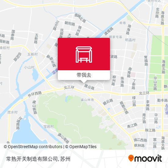 常熟开关制造有限公司地图