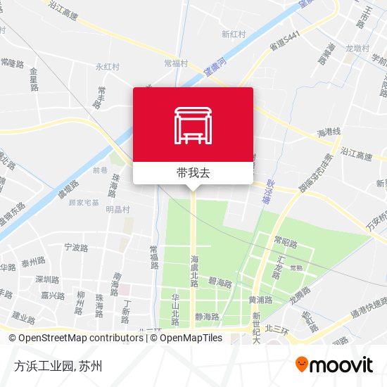 方浜工业园地图