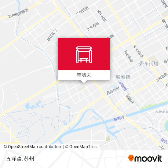 五洋路地图