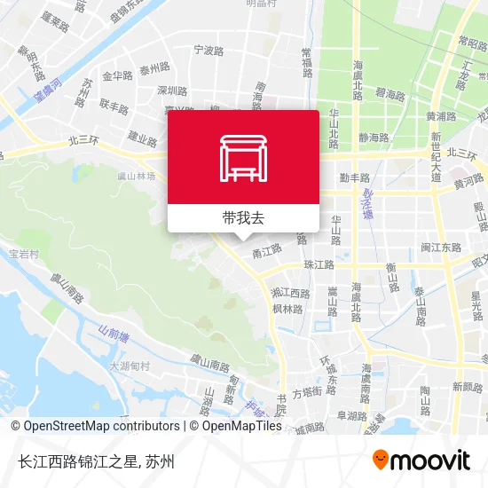 长江西路锦江之星地图