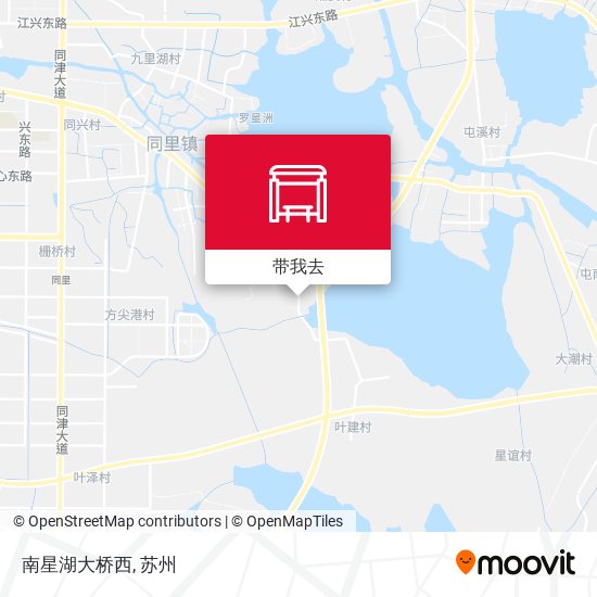 南星湖大桥西地图