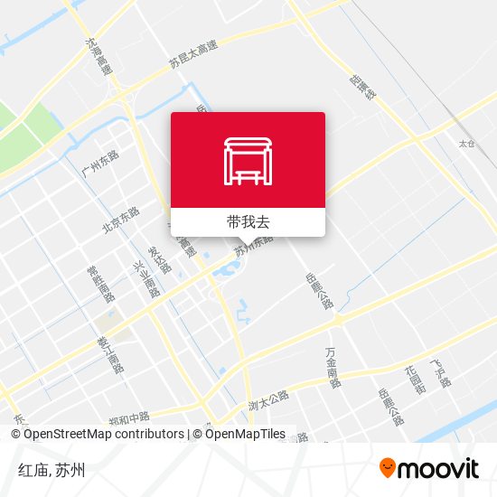 红庙地图