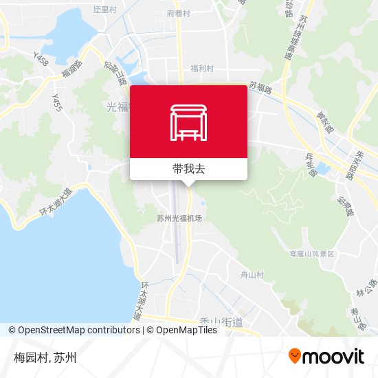 梅园村地图