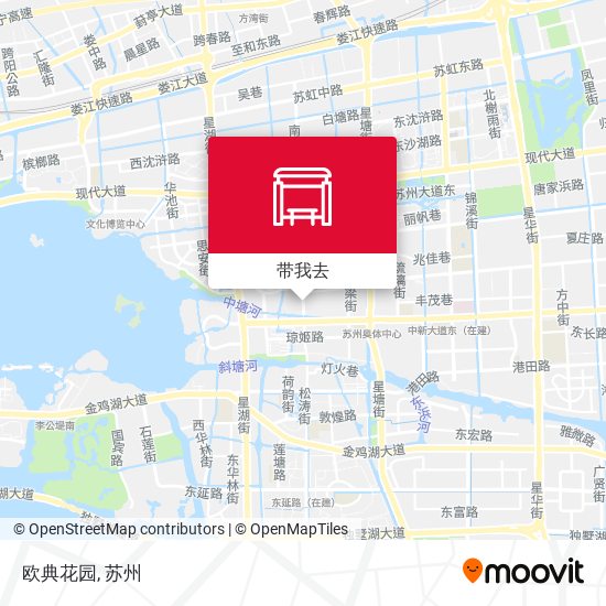 欧典花园地图